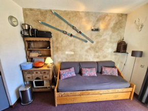 Studio de 17m² pour 3 pers, balcon, Valfréjus - FR-1-265-231